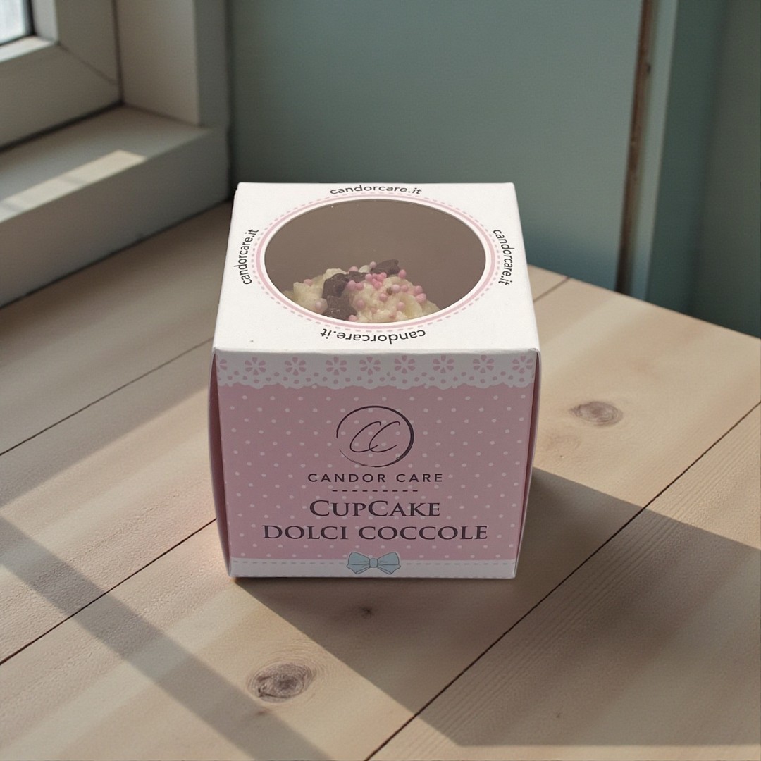 CUPCAKE CAREZZA DI FRAGOLA - immagine 2
