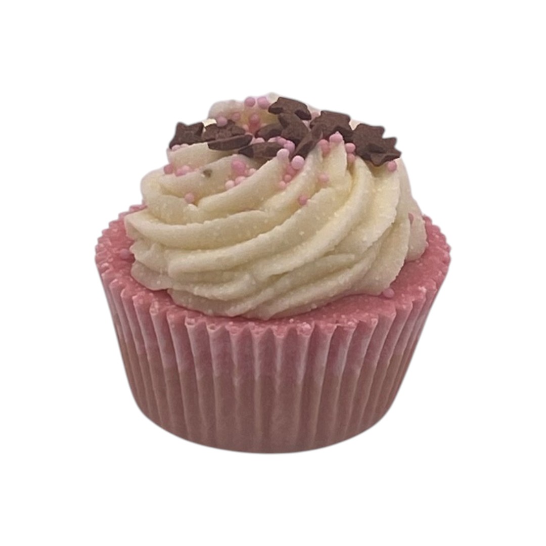 CUPCAKE CAREZZA DI FRAGOLA