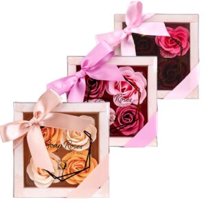 SET 4 ROSE SAPONE