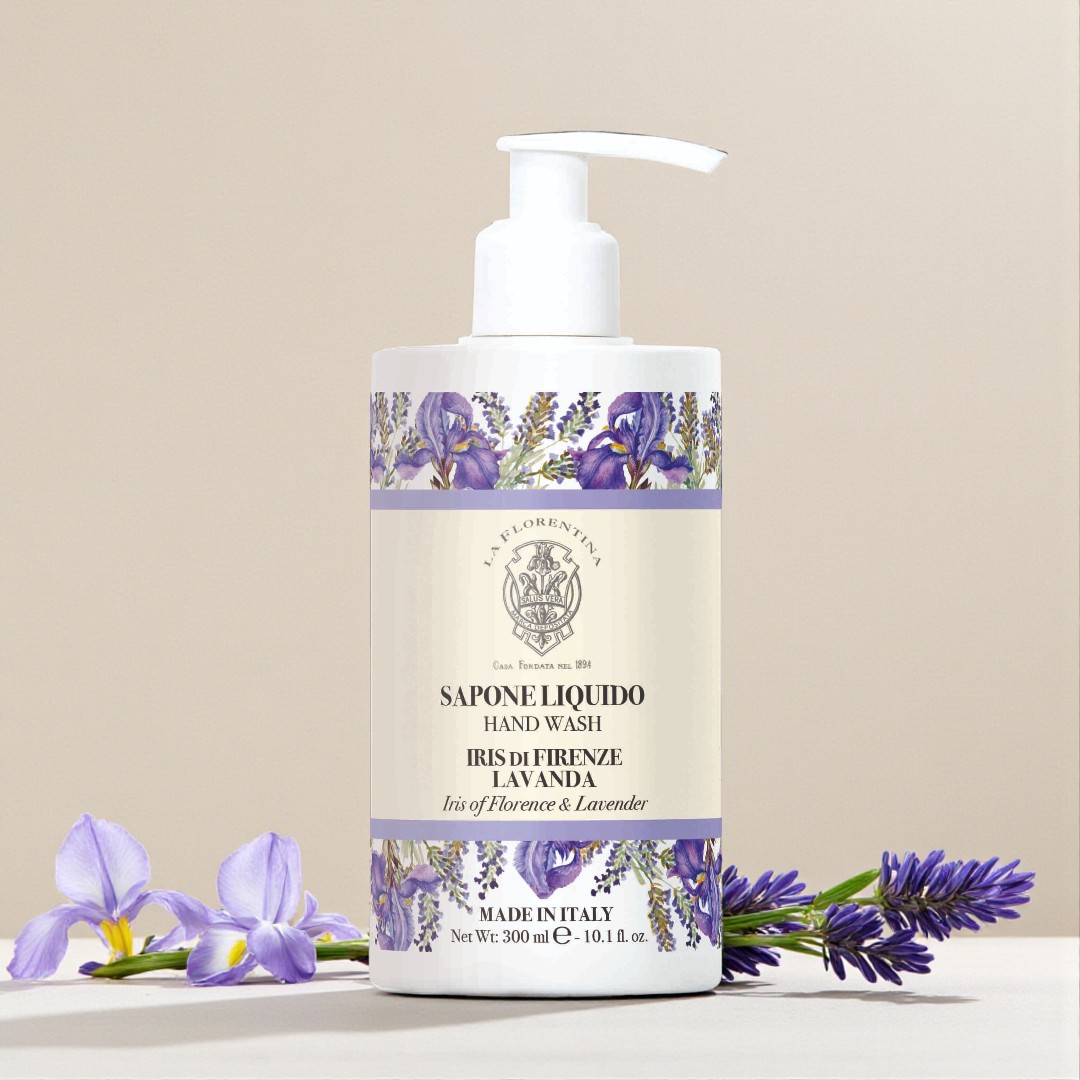 Sapone Liquido Mani Iris di Firenze & Lavanda - immagine 2